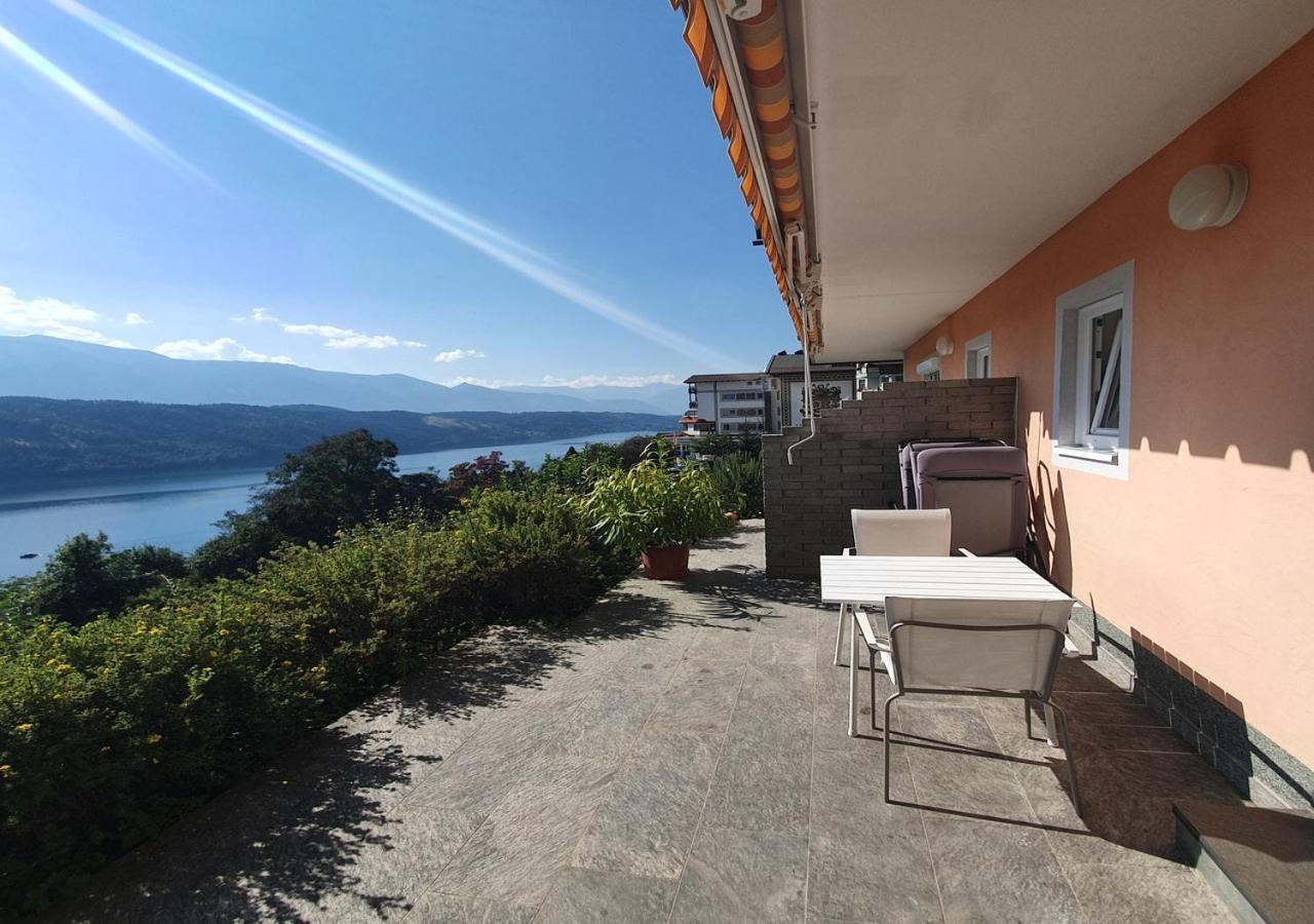 Haus Kraller-Urlaub Mit Seeblick Millstatt Exteriör bild