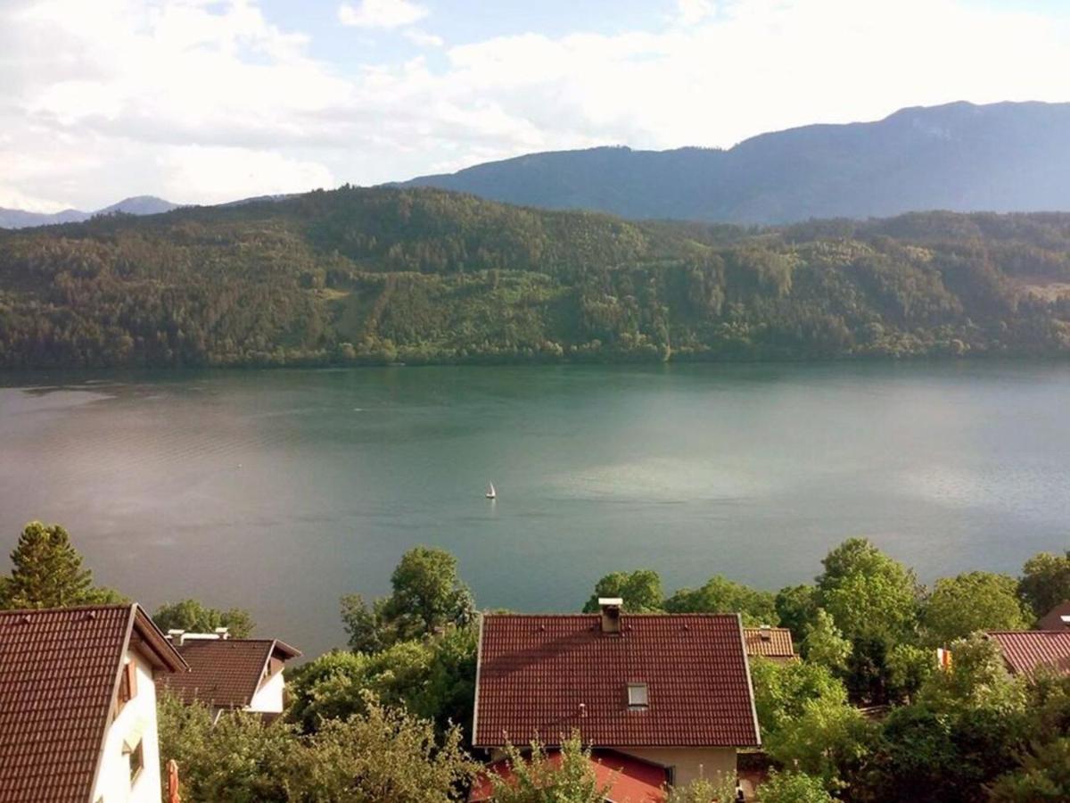 Haus Kraller-Urlaub Mit Seeblick Millstatt Exteriör bild