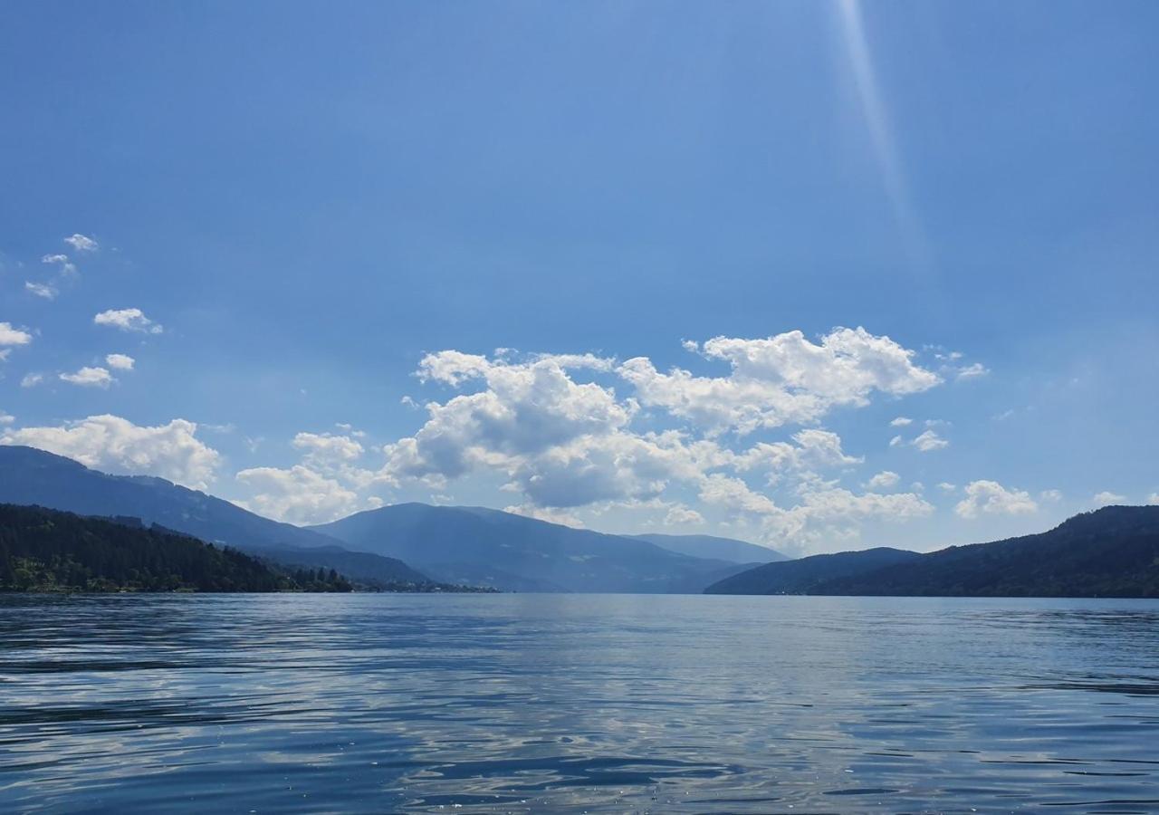 Haus Kraller-Urlaub Mit Seeblick Millstatt Exteriör bild