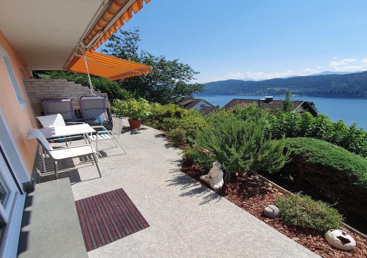 Haus Kraller-Urlaub Mit Seeblick Millstatt Exteriör bild