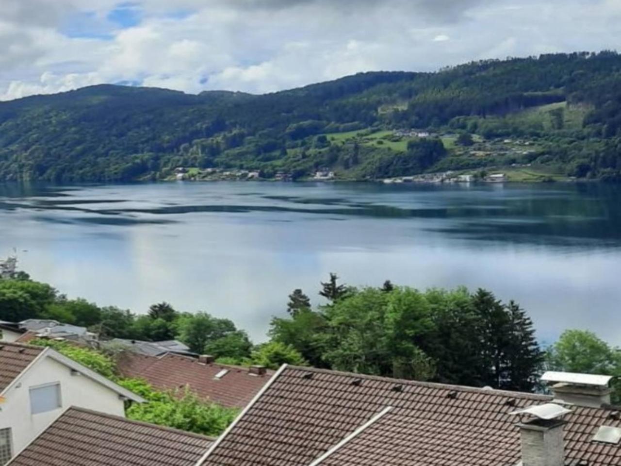 Haus Kraller-Urlaub Mit Seeblick Millstatt Exteriör bild