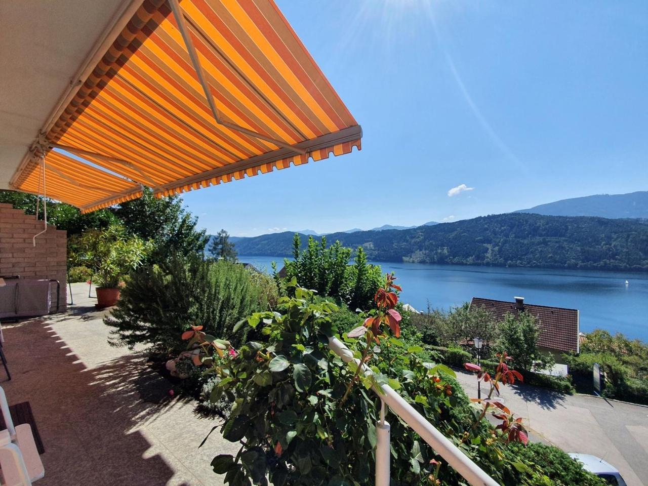 Haus Kraller-Urlaub Mit Seeblick Millstatt Exteriör bild