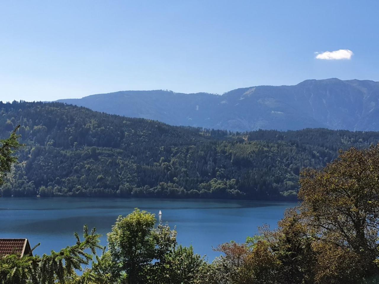 Haus Kraller-Urlaub Mit Seeblick Millstatt Exteriör bild