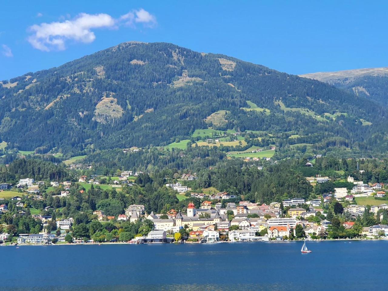 Haus Kraller-Urlaub Mit Seeblick Millstatt Exteriör bild