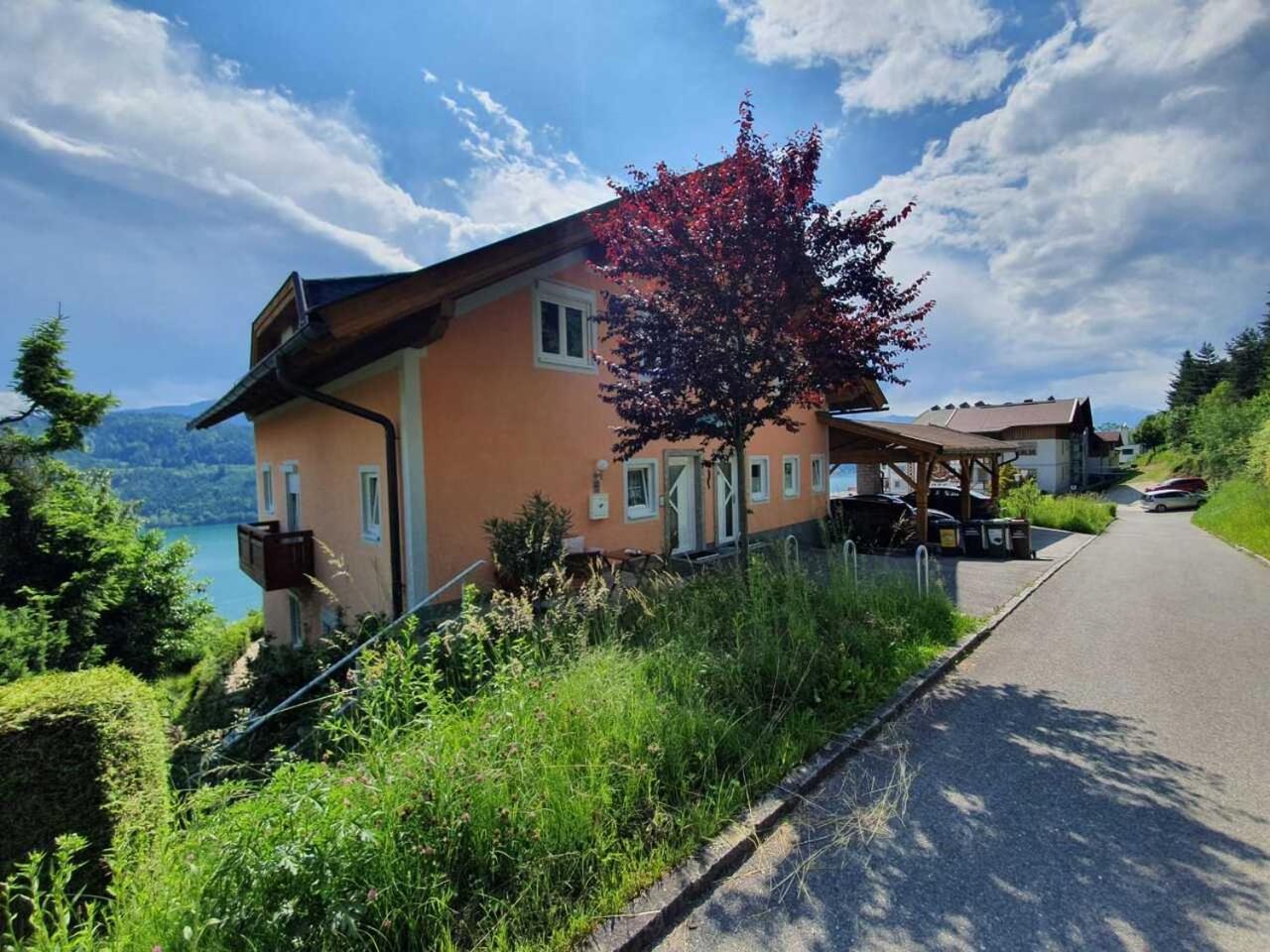 Haus Kraller-Urlaub Mit Seeblick Millstatt Exteriör bild