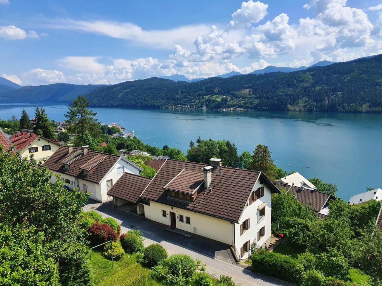 Haus Kraller-Urlaub Mit Seeblick Millstatt Exteriör bild