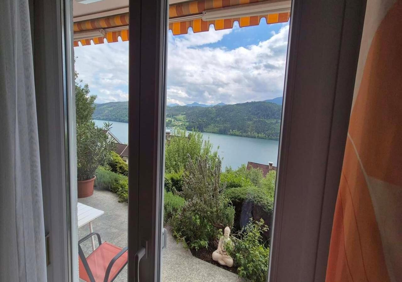 Haus Kraller-Urlaub Mit Seeblick Millstatt Exteriör bild